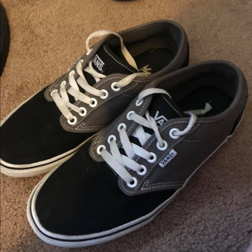 Grey & Black Vans!